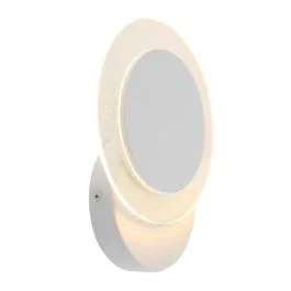 Super okazja Steinhauer Lido LED Wandlamp | 8W 2700K 700lm 927 | Dimbaar | Wit