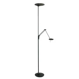 Steinhauer Zodiac LED Vloerlamp | 31W 2700K 2900lm 927 | Dimbaar | Zwart Ekspresowa dostawa