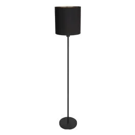 Najlepsza cena Mexlite Noor LED Vloerlamp | 1x E27 40W | Dimbaar | Goud/Zwart