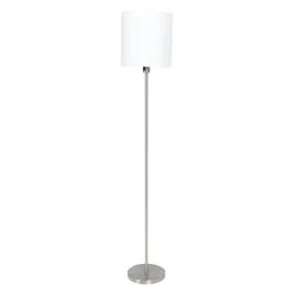 Oferta czasowa Mexlite Noor LED Vloerlamp | 1x E27 40W | Dimbaar | Staal/Wit