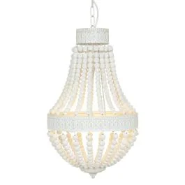 Hit sprzedaży Mexlite Ella LED Hanglamp | 3x E14 40W | Dimbaar | Wit