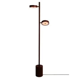 Good&Mojo Okinawa Vloerlamp | 2x LED 4W 3000K | Dimbaar | Bruin Kup teraz