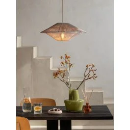 Hit cenowy Good&Mojo Lumbini Hanglamp | 1x E27 max. 60W | Ø50cm | Lichtgrijs