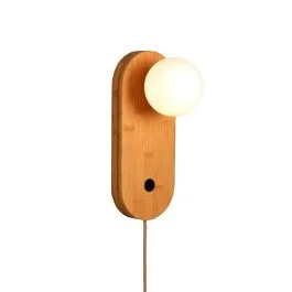 Good&Mojo Java Wandlamp | 1x GU10 3W | Met schakelaar | Naturel Bestseller