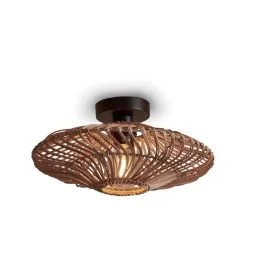 Good&Mojo LED Plafondlamp Zanzibar | 1X E27 Max 60W | Natural Dostępne od ręki