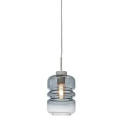 Zniżka it's about RoMi LED Hanglamp Verona | 1X E27 Max 40W | Light Grey Color Gradient