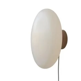 it's about RoMi LED Wandlamp Sapporo | 1X E27 Max 25W | White/Sand Tylko dziś