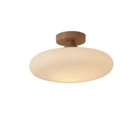 Dostępne od ręki it's about RoMi LED Plafondlamp Sapporo | 1X E27 Max 25W | White/Sand