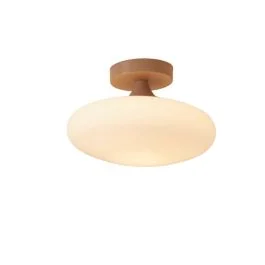it's about RoMi LED Plafondlamp Sapporo | 1X E14 Max 25W | White/Sand Super okazja