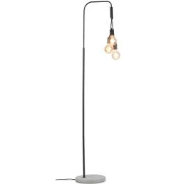 Hit cenowy it's about RoMi LED Staande Lamp Oslo | 3X E27 Max 60W | Black