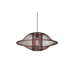 Good&Mojo Bamboe LED Hanglamp Maui | 1X E27 Max 60W | Deep Wine Red Wybór klientów