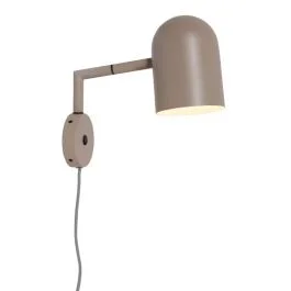 Zniżka it's about RoMi LED Wandlamp Marseille | 1X E27 Max 40W | Sand