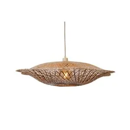 Nowość Good&Mojo Bamboe LED Hanglamp Madura | 1X E27 Max 60W | Warm Earth Tones