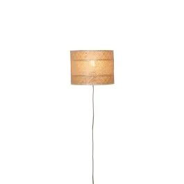 Good&Mojo Bamboe LED Wandlamp Langkawi | 1X E27 Max 60W | Pure Natural Premium