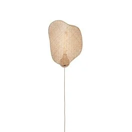 Rabat Good&Mojo Bamboe LED Wandlamp Kinabalu | 1X E27 Max 40W | Pure Natural