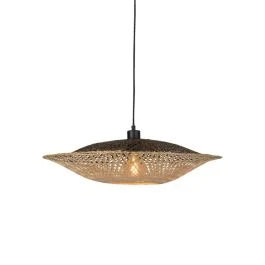 Good&Mojo Bamboe LED Hanglamp Kalimantan | 1X E27 Max 40W | Natural/Black Do wyczerpania zapasów