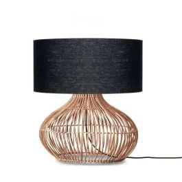 Nowość Good&Mojo LED Tafellamp Kalahari | 1X E27 Max 40W | Natural/Black