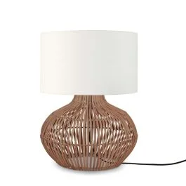 Popularny Good&Mojo LED Tafellamp Kalahari | 1X E27 Max 40W | Natural/White