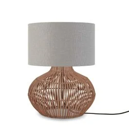 Dodaj do koszyka Good&Mojo LED Tafellamp Kalahari | 1X E27 Max 40W | Natural/Light Grey