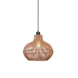 Good&Mojo LED Hanglamp Kalahari | 1X E27 Max 60W | Natural Tylko do końca tygodnia