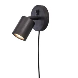 Bestseller Good&Mojo Bamboe LED Wandlamp Java | 1X GU10 Max 3W | Black