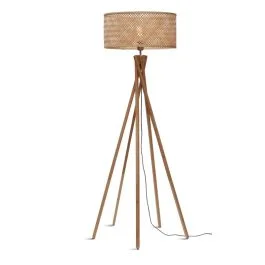 Good&Mojo Bamboe LED Staande Lamp Java | 1X E27 Max 60W | Natural Rabat