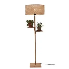 Good&Mojo Bamboe LED Staande Lamp Java | 1X E27 Max 60W | Natural Szybka wysyłka