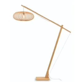 Popularny Good&Mojo Bamboe LED Staande Lamp Cango | 1X E27 Max 60W | Naturel