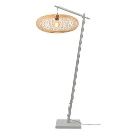 Sprawdź teraz Good&Mojo Bamboe LED Staande Lamp Cango | 1X E27 Max 60W | White/Natural