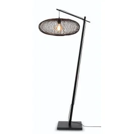 Zamów teraz Good&Mojo Bamboe LED Staande Lamp Cango | 1X E27 Max 60W | Natural/Black