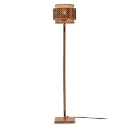 Bestseller Good&Mojo Bamboe LED Staande Lamp Bhutan | 1X E27 Max 60W | Natural/Black
