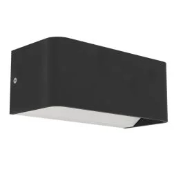Zamów teraz EGLO Wandlamp Smart Sania | 10W RGB 1250Lm | IP55 Dimbaar Zigbee | Zwart