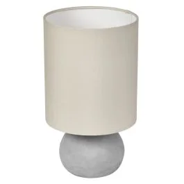 Ledvance LED Armatuur E27 | Decor Impact Table 1XE27 Beige and Gray Promocja
