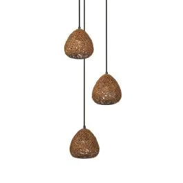 Hit sprzedaży Ledvance LED Armatuur E27 | Decor Paper Drop Pendant Plate 3XE27 Beige