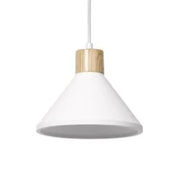 Ledvance LED Armatuur E27 | Decor Plaster Wood Pendant 220 mm E27 White Wybór klientów