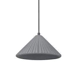 Ledvance LED Armatuur E27 | Decor Concrete Pyramid Pendant E27 Dark Gray Wyprzedaż