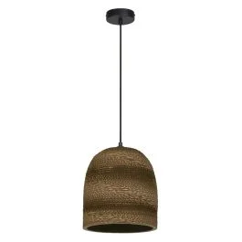 Wysoka jakość Ledvance LED Armatuur E27 | Decor Cardboard Ball Pendant E27 Brown