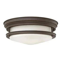 Obniżka ceny Hinkley LED Plafond Badkamerlamp Hadrian | 2X E27 Max 40W | IP44 | Dimbaar | Oil Rubbed Bronze