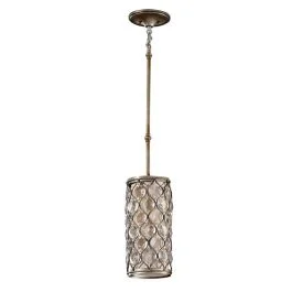Feiss LED Hanglamp Lucia | 1X E27 Max 60W | Dimbaar | Burnished Silver Oferta czasowa