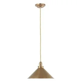 Elstead Lighting LED Hanglamp Provence | 1X E27 Max 60W | Dimbaar | Aged Brass Zniżka