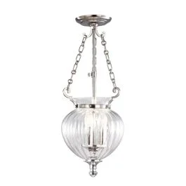 Elstead Lighting LED Hanglamp Finsbury Park | 3X E14 Max 60W | Dimbaar | Polished Nickel Kup online