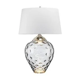 Quintiesse LED Tafellamp Samara | E27 60W 3000K 620Lm 830 | Polished Nickel Szybka dostawa