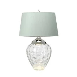 Quintiesse LED Tafellamp Samara | E27 60W 3000K 620Lm 830 | Polished Nickel Promocja