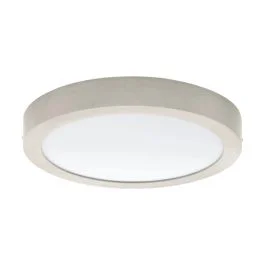 Oferta limitowana Eglo Plafond-downlighter | FUEVA PRO CCT | Ø300 nikkel-mat 20W IP20