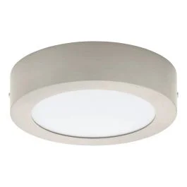 Eglo Plafond-downlighter | FUEVA PRO CCT | Ø170 nikkel-mat 12.5W IP20 Tylko dziś
