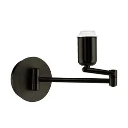 Cena promocyjna Eglo Wandlamp PASTERI-PRO E27 schaararm zwart 60W IP20
