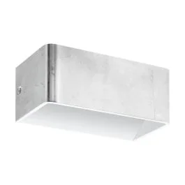 Eglo Wandlamp | SANIA 3 | LED L-200 3000K zilver/wit 10W IP20 Taniej