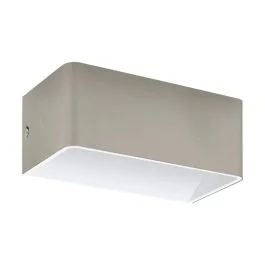 Eglo Wandlamp | SANIA 3 | LED L-200 3000K nikkel-mat/wit 10W IP20 Kup online