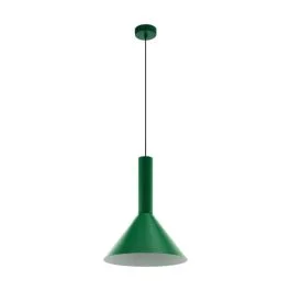 Eglo Hanglamp | CANALELLO | E27 Ø190 / H280 groen-wit Okazja