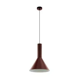 Eglo Hanglamp | CANALELLO | E27 Ø190 / H280 rood-wit Nowy